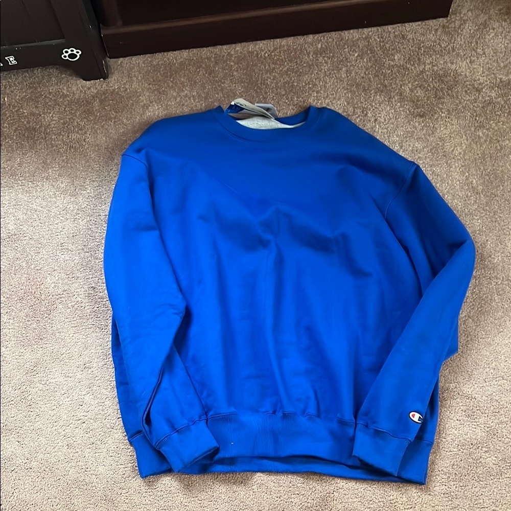 Champion Blue Crewneck Sweatshirt